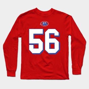 The Replacements Danny Bateman Jersey (Front/Back Print) Long Sleeve T-Shirt